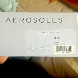 Aerosoles Duane Black 8.5 Wide